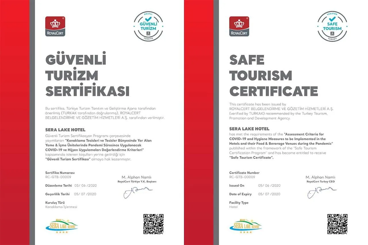 Sera Lake Resort Hotel Spa & Aparts Trabzon